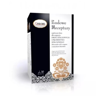 LUDOWE RECEPTURY DROGI ŻÓŁCIOWE PĘCHERZYK 30 sasz FIX MIRLEK