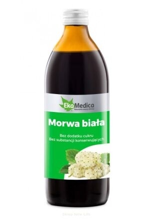 MORWA BIAŁA SOK 500ml EKAMEDICA