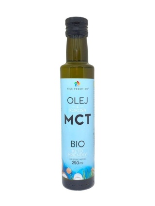 OLEJ Z KOKOSA MCT BIO 250 ml 5 PRZEMIAN