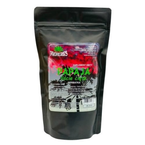 PAPAJA LIŚĆ 100g PROHERBIS