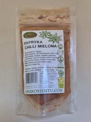 PAPRYKA CHILLI MIELONA 70g EVITA