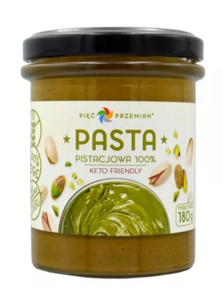 PASTA PISTACJOWA 100% 180g 5 PRZEMIAN