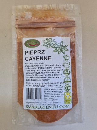 PIEPRZ CAYENNE 30g EVITA