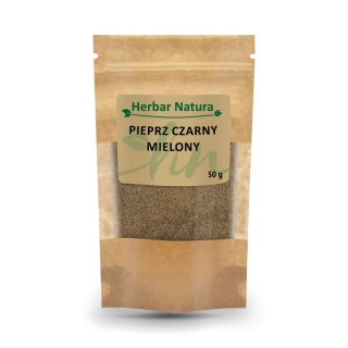PIEPRZ CZARNY MIELONY 50 g HERBAR