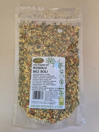 PRZYPRAWA DO ROSOŁU BEZ SOLI 250g EVITA