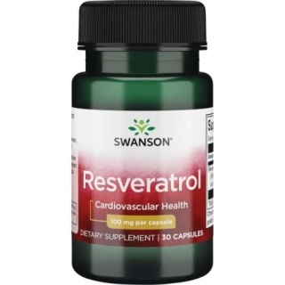 RESVERATROL 100mg 30kaps SWANSON
