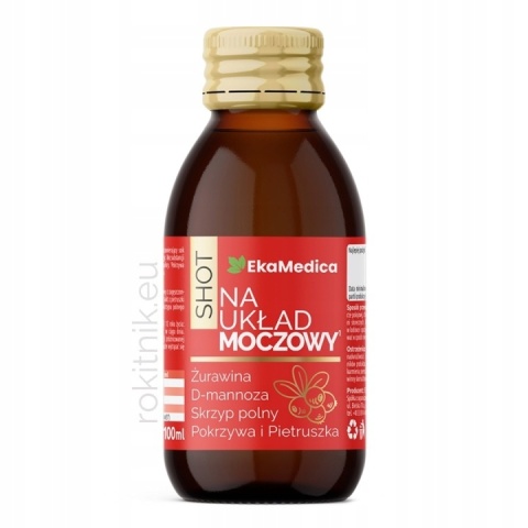 SHOT NA UKŁAD MOCZOWY 100ml EKAMEDICA
