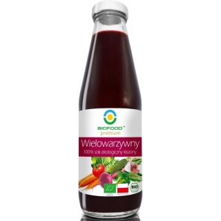 SOK WIELOWARZYWNY 500ml BIOFOOD