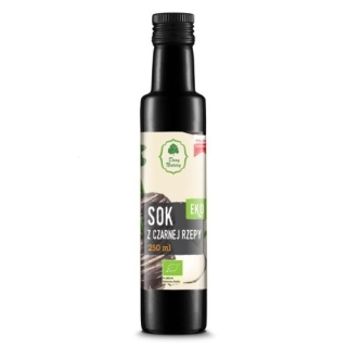 SOK Z CZARNEJ RZEPY EKO 250ml DARY NATURY