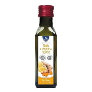SOK Z IMBIRU, KURKUMY I CYTRYNY 100ml OLEOFARM