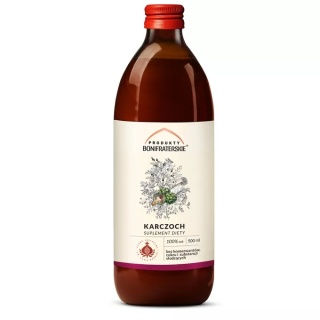 SOK Z KARCZOCHA 500ml PRODUKTY BONIFRATERSKIE