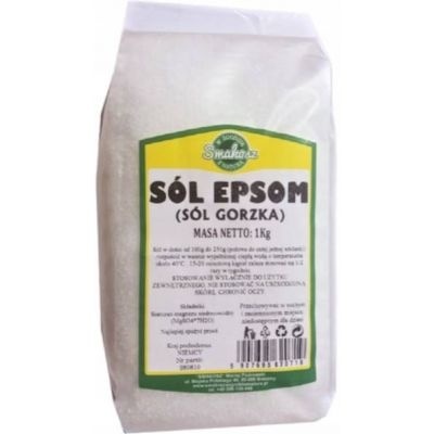 SÓL GORZKA EPSOM 1kg SMAKOSZ