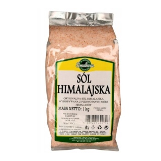 SÓL HIMALAJSKA DROBNA 1 kg SMAKOSZ