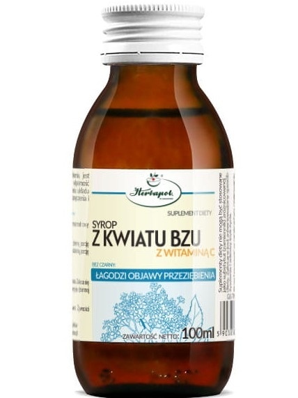 SYROP Z KWIATU BZU 100ml HERBAPOL