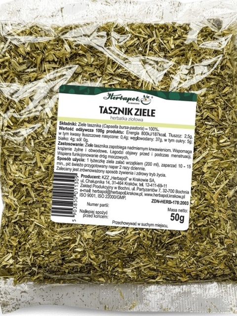 TASZNIK ZIELE HERBATKA ZIOŁOWA 50 g HERBAPOL