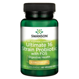 ULTIMATE 16 STRAIN PROBIOTIC SWANSON 60 kapsułek