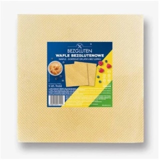 WAFLE BEZGLUTENOWE 5szt BEZGLUTEN