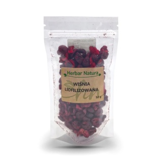 WIŚNIA LIOFILIZOWANA OWOC 50g HERBAR