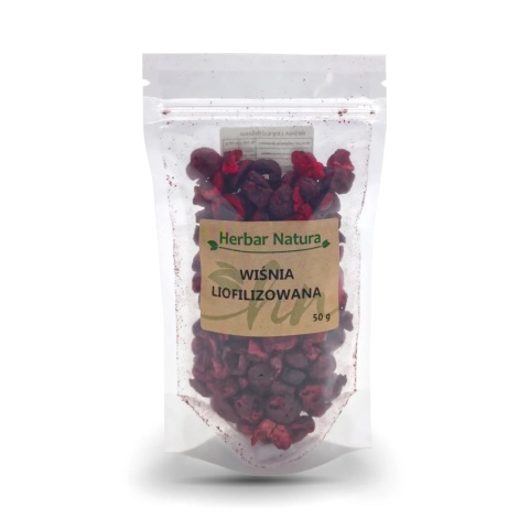WIŚNIA LIOFILIZOWANA OWOC 50g HERBAR