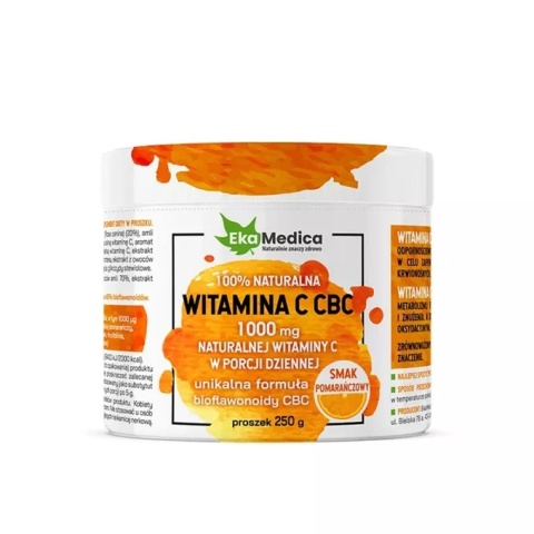 WITAMINA C CBC 100mg PROSZEK 250g EKAMEDICA