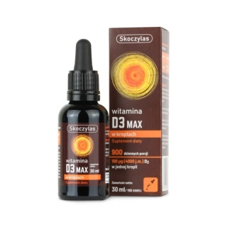 WITAMINA D3 MAX KROPLE 30ml SKOCZYLAS
