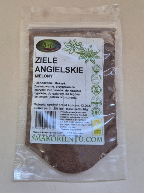 ZIELE ANGIELSKIE MIELONE 40g EVITA