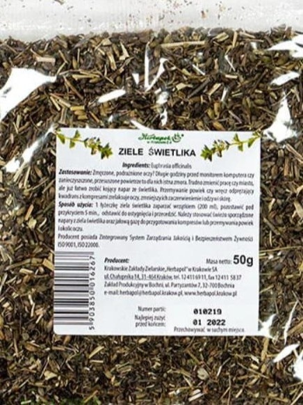 ZIELE ŚWIETLIKA 50g HERBAPOL