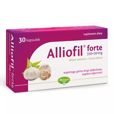 ALLIOFIL FORTE 30 kaps HERBAPOL POZNAŃ