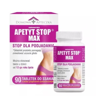 APETYT STOP MAX 90 tabl DOMOWA APTECZKA