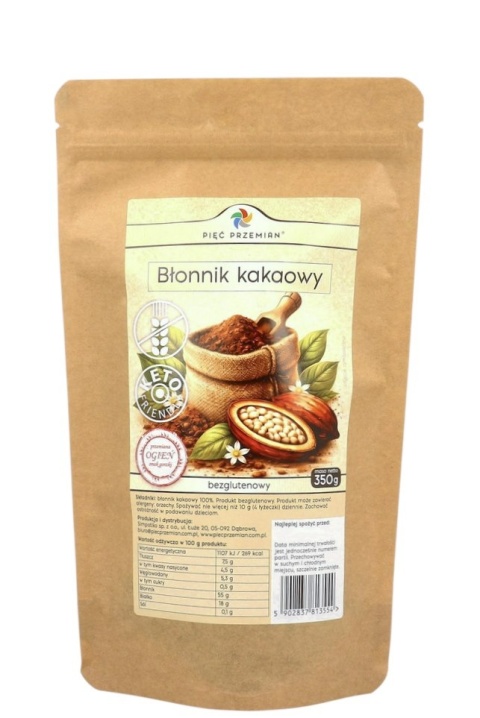 BŁONNIK KAKAOWY 350g 5 PRZEMIAN