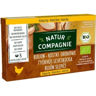 BULION KOSTKI DROBIOWE BIO 88 g NATUR COMPAGNIE