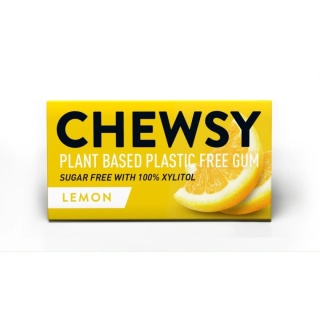 CHEWSY NATURALNA GUMA DO ŻUCIA O SMAKU CYTRYNY 15 g 5 PRZEMIAN