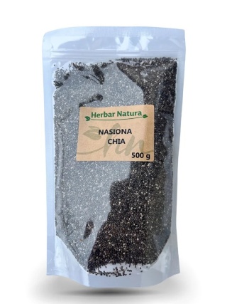 CHIA NASIONA 500g HERBAR NATURA