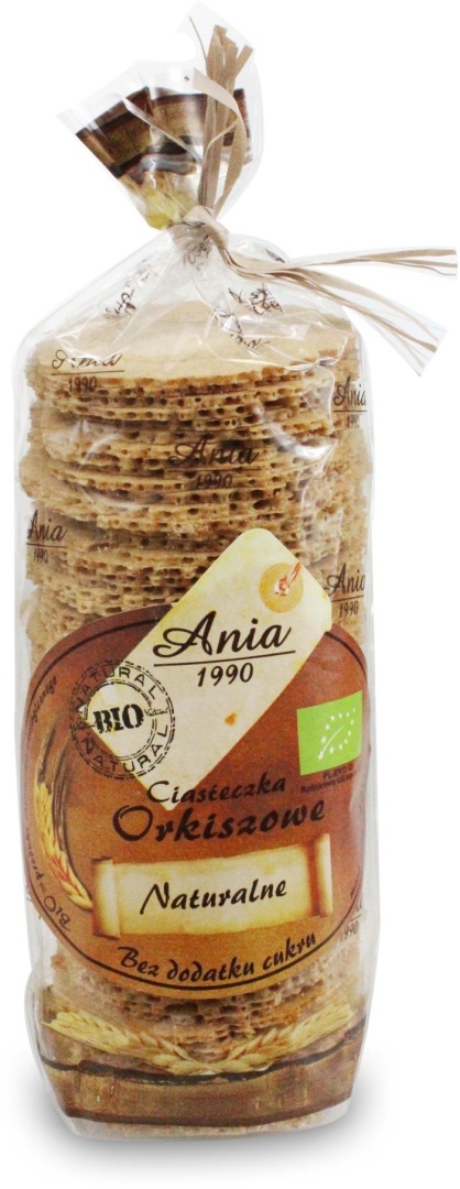 CIASTECZKA ORKISZOWE NATURALNE B/C BIO 120 G ANIA
