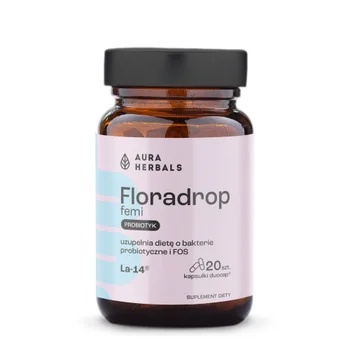 FLORADROP FEMI PROBIOTYK 20kaps AURA