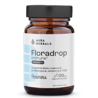 FLORADROP IMMUNE PROBIOTYK 20kaps AURA HERBALS