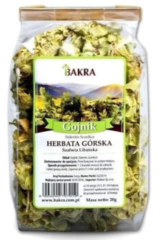 HERBATA GÓRSKA GOJNIK 20g BAKRA