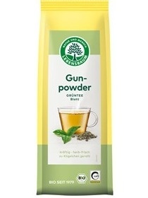 HERBATA ZIELONA LIŚCIASTA GUNPOWDER BIO 100g LEBENSBAUM