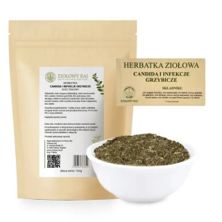 HERBATKA CANDIDA I INFEKCJE GRZYBICZNE 150g ZIOŁOWY RAJ