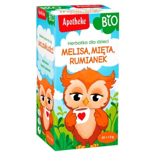 HERBATKA DLA DZIECI- MELISA, MIĘTA, RUMIANEK FIX APOTHEKE