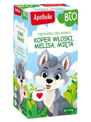 HERBATKA DLA DZIECI TRAWIENIE BIO FIX APOTHEKE