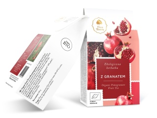 HERBATKA Z GRANATEM EKO 100 g DARY NATURY