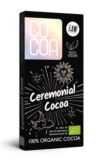 KAKAO CEREMONIALNE BIO 50g COCOA