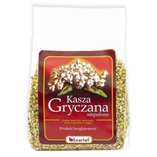 KASZA GRYCZANA NIEPALONA 400 g SZARŁAT