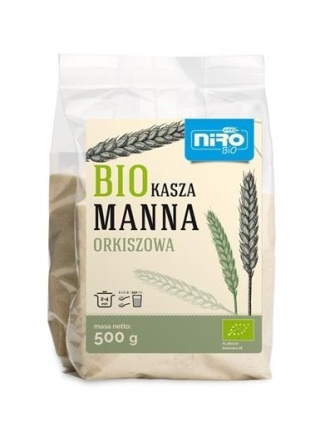 KASZA MANNA ORKISZOWA BIO 500g NIRO