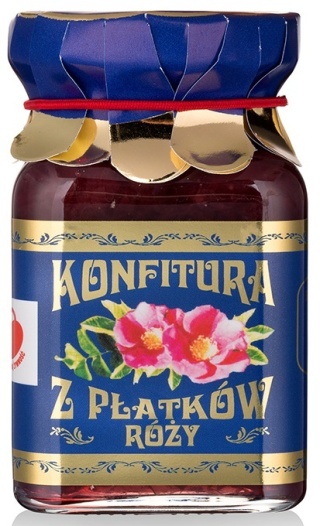 KONFITURA Z RÓŻY 220g POLSKA RÓŻA