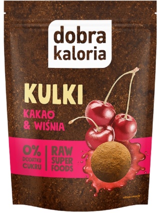 KULKI KAKAO & WIŚNIA 58g KUBARA