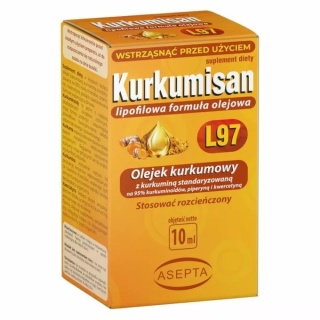 KURKUMISAN L97 krople 10 ml ASEPTA