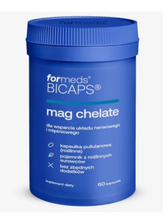 MAG CHELATE BICAPS 60kps FORMEDS