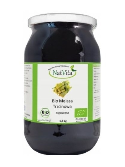 MELASA TRZCINOWA BIO 1200g NATVITA